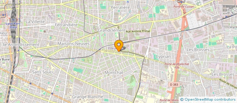 localisation de l'entreprise MONSIEUR JULIEN GOMES  LYON