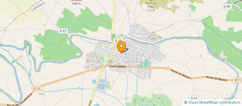 localisation de l'entreprise MONSIEUR JULIEN GOMEZ  CRUZY