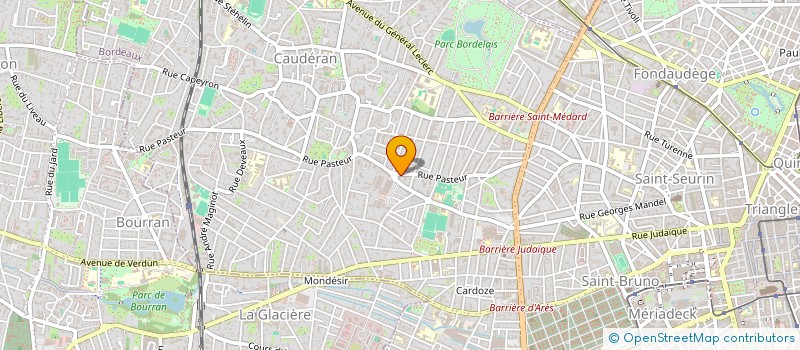 localisation de l'entreprise MONSIEUR JULIEN GONTIER  BORDEAUX