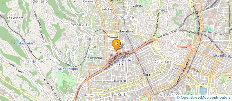 localisation de l'entreprise MONSIEUR JULIEN GONZALEZ ET GALVEZ à NICE