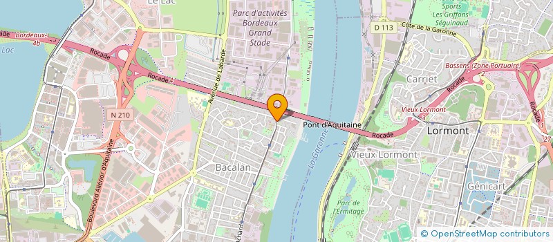 localisation de l'entreprise MONSIEUR JULIEN GORET à BORDEAUX