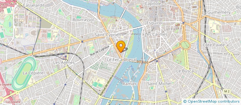 localisation de l'entreprise MONSIEUR JULIEN GOUJON à TOULOUSE