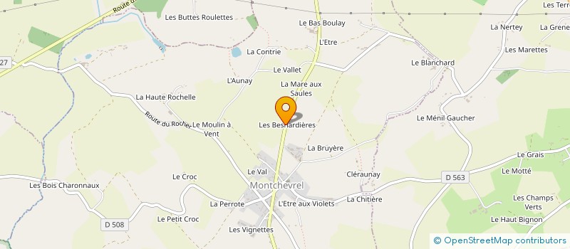 localisation de l'entreprise MONSIEUR JULIEN GOUPIL à SAINT-JULIEN-SUR-SARTHE