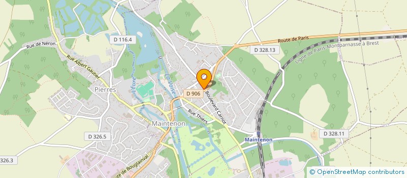 localisation de l'entreprise MONSIEUR JULIEN GOUPIL à MAINTENON