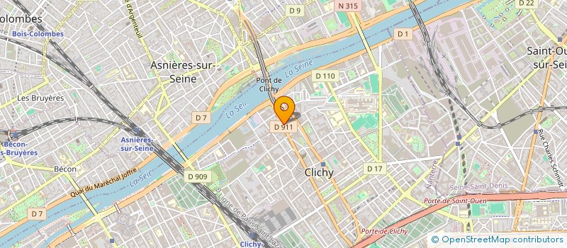 localisation de l'entreprise MONSIEUR JULIEN GOURMEZ à CLICHY