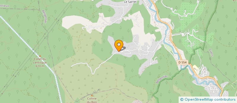 localisation de l'entreprise MONSIEUR JULIEN GOURREAU  BELGENTIER