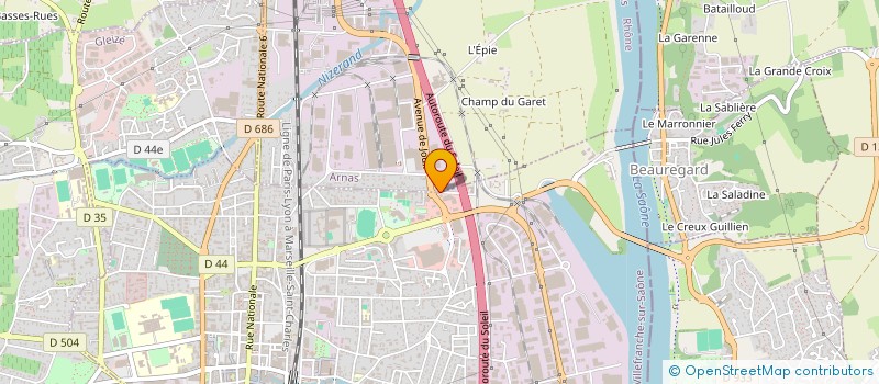 localisation de l'entreprise MONSIEUR JULIEN GOUTILLE  LANTIGNIE