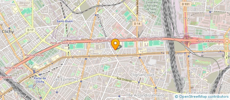 localisation de l'entreprise MONSIEUR JULIEN GOY  PARIS