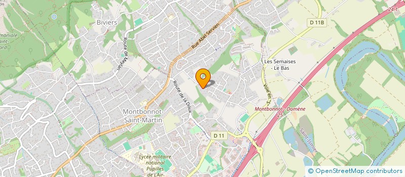 localisation de l'entreprise MONSIEUR JULIEN GRACA à MONTBONNOT-SAINT-MARTIN