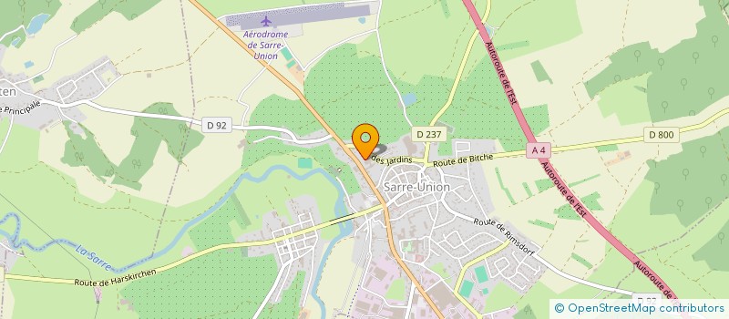 localisation de l'entreprise MONSIEUR JULIEN GRAEF  BURBACH