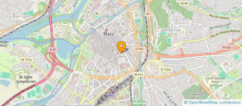 localisation de l'entreprise MONSIEUR JULIEN GRANDCLAUDE  METZ