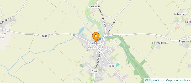 localisation de l'entreprise MONSIEUR JULIEN GRASSIN  SAINT-JEAN-DE-SAUVES