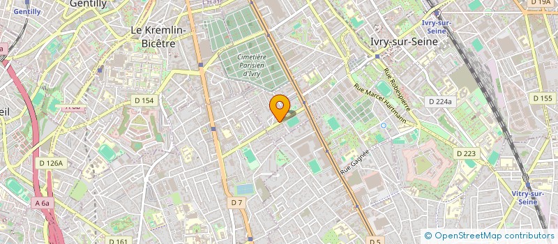 localisation de l'entreprise MONSIEUR JULIEN GRAVA  IVRY-SUR-SEINE