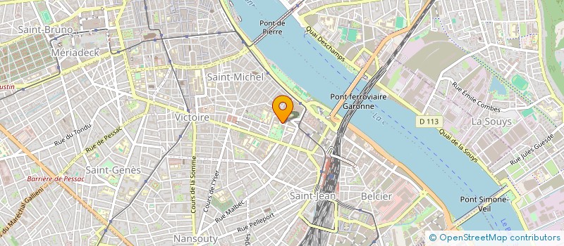 localisation de l'entreprise MONSIEUR JULIEN GRECIET  BORDEAUX