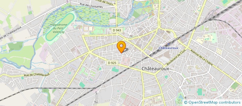 localisation de l'entreprise MONSIEUR JULIEN GREDAT à CHATEAUROUX