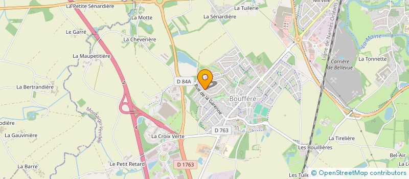 localisation de l'entreprise MONSIEUR JULIEN GRELET à MONTAIGU-VENDEE