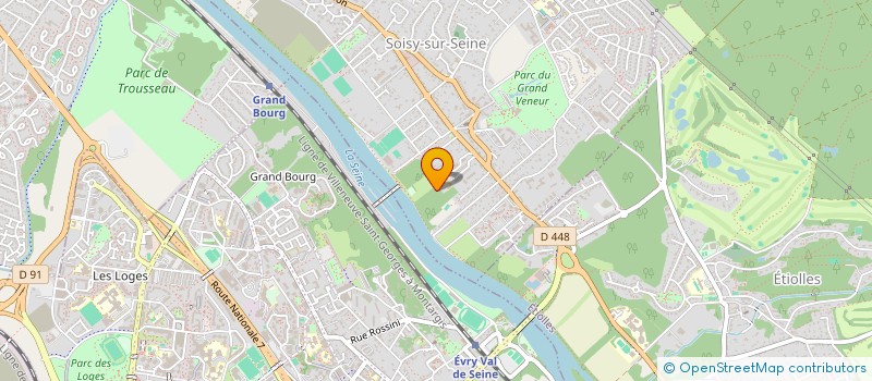 localisation de l'entreprise MONSIEUR JULIEN GRENOUILLET à SOISY-SUR-SEINE