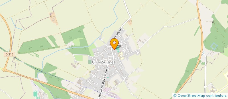 localisation de l'entreprise MONSIEUR JULIEN GRIFFIT  GRISY-SUISNES