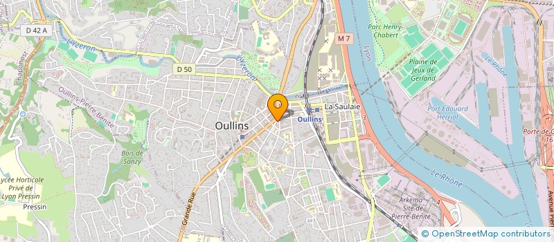 localisation de l'entreprise MONSIEUR JULIEN GRILLO à OULLINS-PIERRE-BENITE