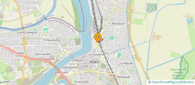 localisation de l'entreprise MONSIEUR JULIEN GRIMAUD à ARLES