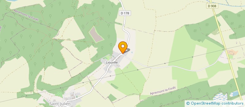 localisation de l'entreprise MONSIEUR JULIEN GRIMOULT à APREMONT-LA-FORET
