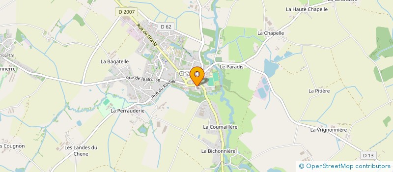 localisation de l'entreprise MONSIEUR JULIEN GRIS  CHAUCHE