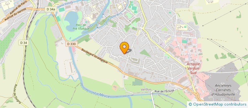 localisation de l'entreprise MONSIEUR JULIEN GRISNEAUX à VERDUN