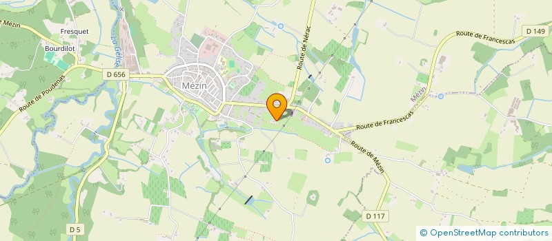 localisation de l'entreprise MONSIEUR JULIEN GRISO  MEZIN