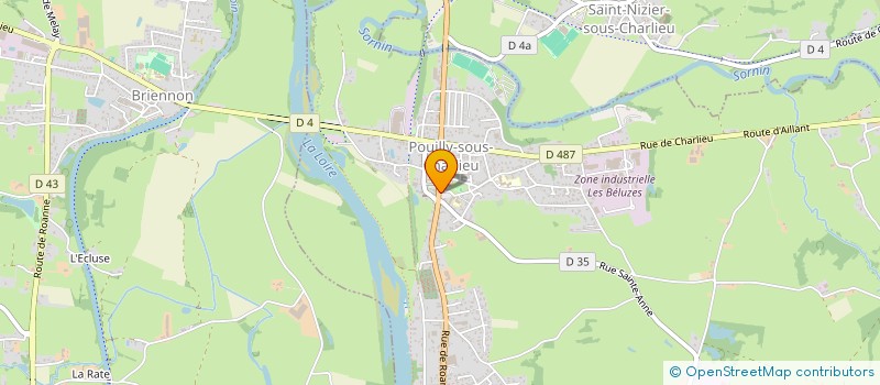 localisation de l'entreprise MONSIEUR JULIEN GRIZARD  POUILLY-SOUS-CHARLIEU