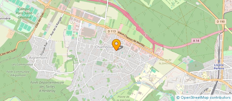 localisation de l'entreprise MONSIEUR JULIEN GROLL à CHAMBOURCY