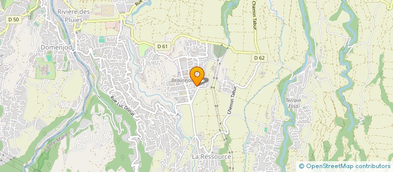 localisation de l'entreprise MONSIEUR JULIEN GRONDIN  SAINTE-MARIE