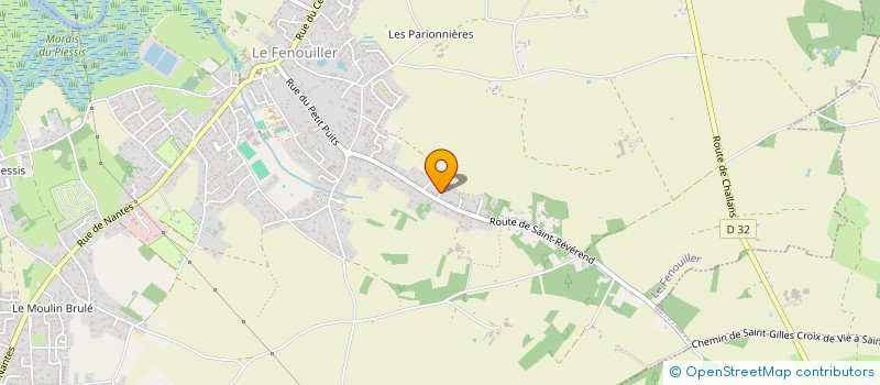 localisation de l'entreprise MONSIEUR JULIEN GRONDIN  LE FENOUILLER