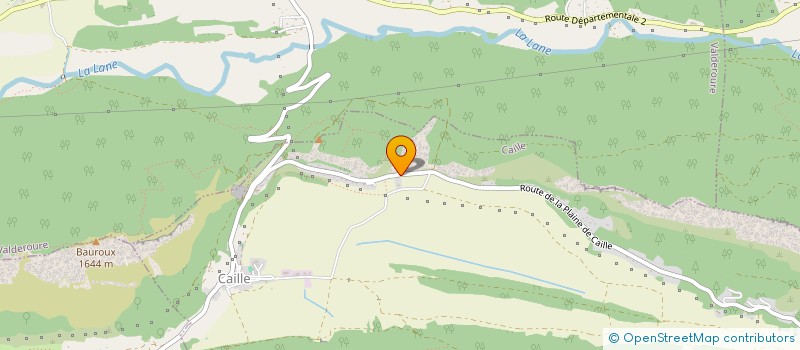 localisation de l'entreprise MONSIEUR JULIEN GROSSO  CAILLE