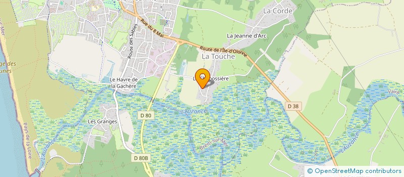 localisation de l'entreprise MONSIEUR JULIEN GUARDA à TALMONT-SAINT-HILAIRE