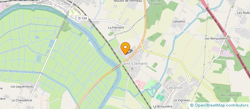 localisation de l'entreprise MONSIEUR JULIEN GUEDEAU  CABARIOT