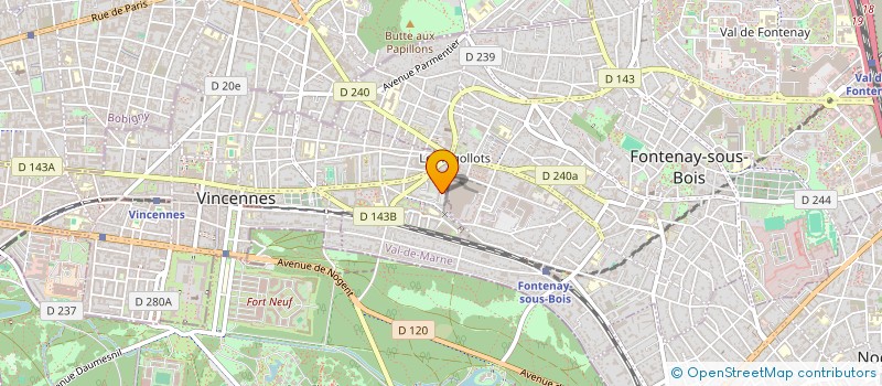 localisation de l'entreprise MONSIEUR JULIEN GUEDJ à VINCENNES