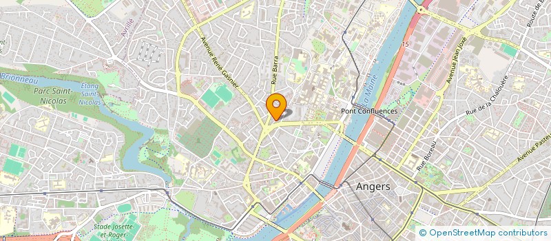 localisation de l'entreprise MONSIEUR JULIEN GUEGNARD à ANGERS