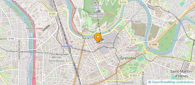 localisation de l'entreprise MONSIEUR JULIEN GUENEL à GRENOBLE