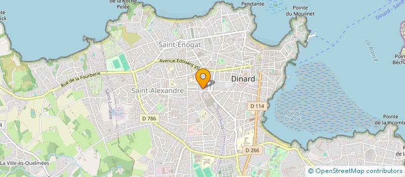 localisation de l'entreprise MONSIEUR JULIEN GUERARD  SAINT-LUNAIRE