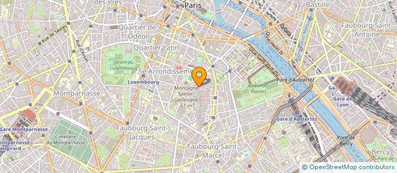localisation de l'entreprise MONSIEUR JULIEN GUERID à PARIS
