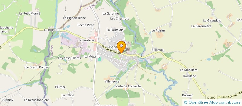 localisation de l'entreprise MONSIEUR JULIEN GUERIN à SAINT-ELLIER-DU-MAINE