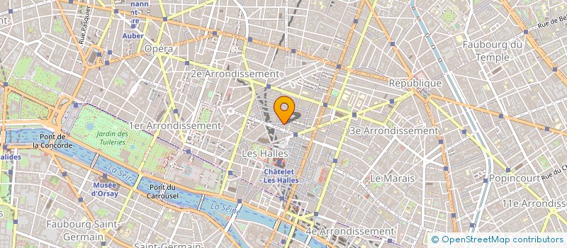 localisation de l'entreprise MONSIEUR JULIEN GUERINEAU  PARIS