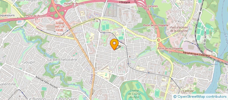 localisation de l'entreprise MONSIEUR JULIEN GUERRY à NANTES