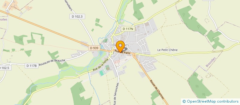 localisation de l'entreprise MONSIEUR JULIEN GUET à BREZOLLES