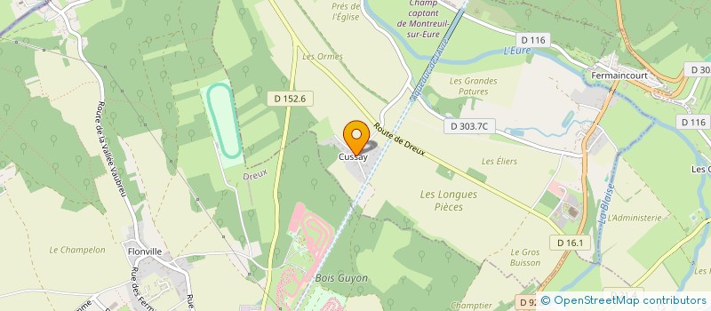 localisation de l'entreprise MONSIEUR JULIEN GUEUX à MONTREUIL