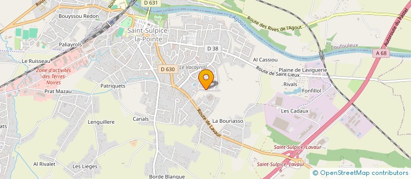 localisation de l'entreprise MONSIEUR JULIEN GUIARD à SAINT-SULPICE-LA-POINTE