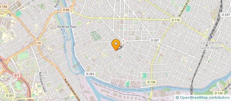 localisation de l'entreprise MONSIEUR JULIEN GUIBERT à SAINT-MAUR-DES-FOSSES