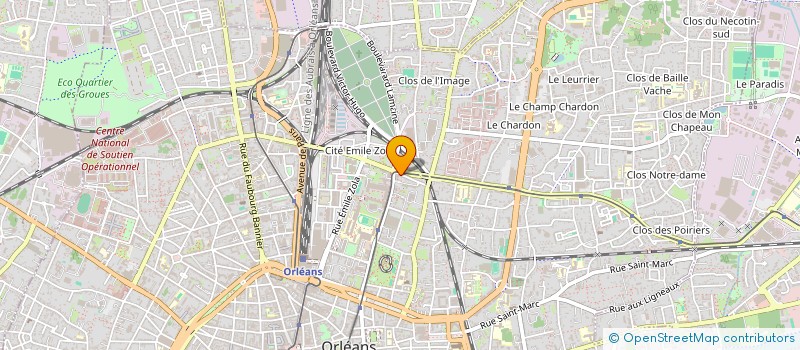 localisation de l'entreprise MONSIEUR JULIEN GUICHARD à ORLEANS