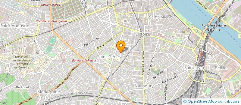 localisation de l'entreprise MONSIEUR JULIEN GUICHETEAU  BORDEAUX