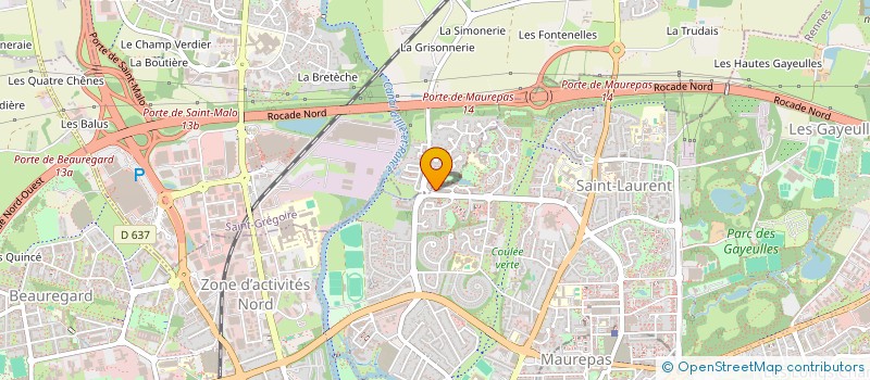 localisation de l'entreprise MONSIEUR JULIEN GUIGOT  RENNES